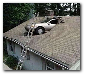 Car crash roof