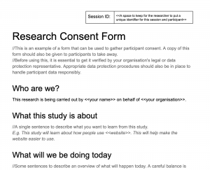 Consent Form